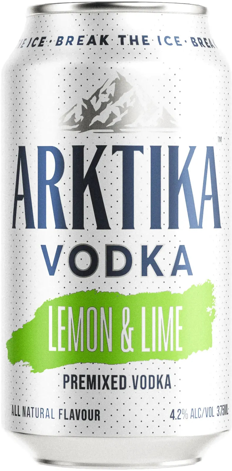 Arktika Premix Lemon-Lime 4.2% 24 Pack Cans 375ml | Barrel & Batch