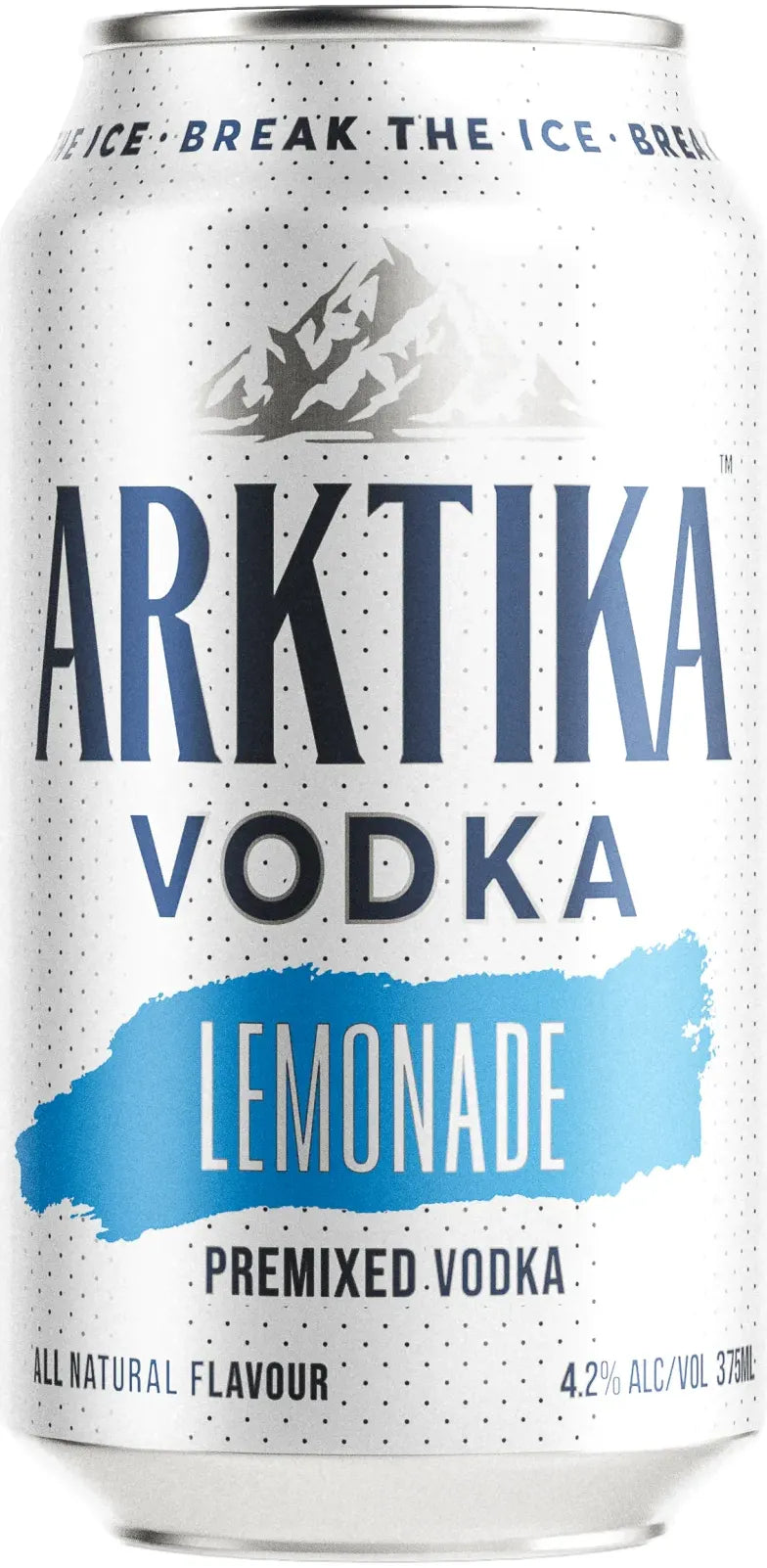 Arktika Premix Lemonade 4.2% 24 Pack Cans 375ml | Barrel & Batch