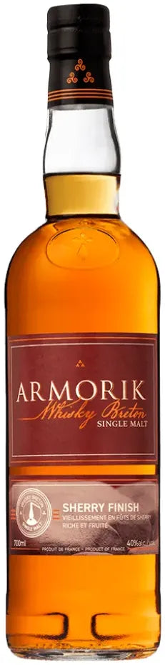 Armorik Sherry Cask French Single Malt Whisky 700ml-Spirits-Armorik-Afterpay-Alcohol-Delivery-Barrel-and-Batch-