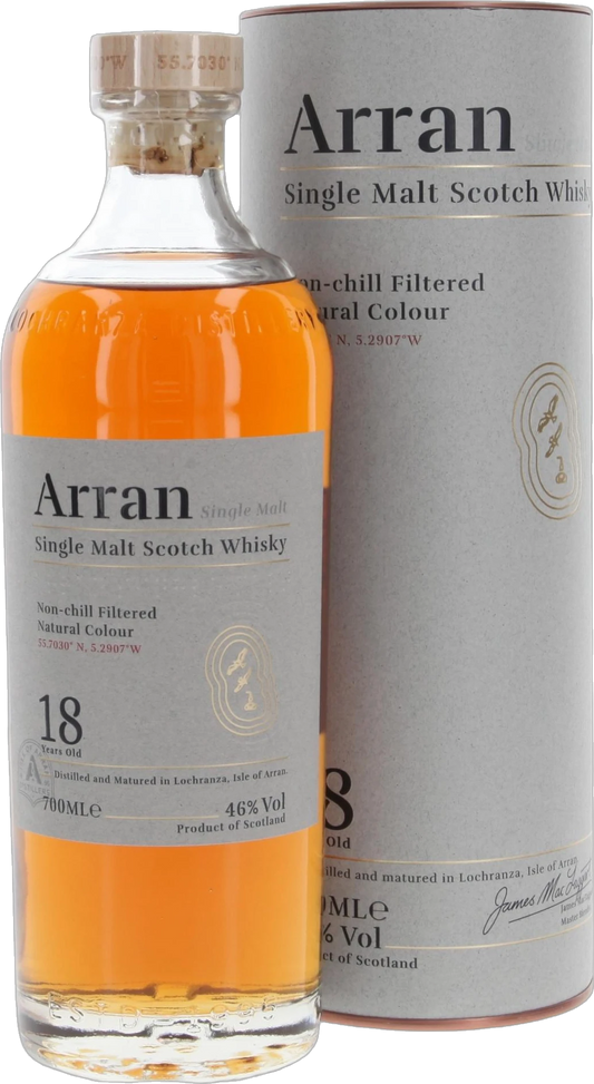 Arran 18 Year Old Single Malt Scotch Whisky 700ml | Barrel & Batch