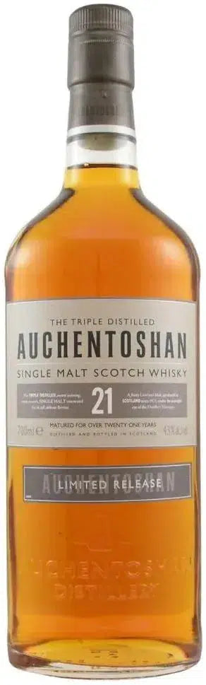 Auchentoshan 21 Year Old Single Malt Scotch Whisky 700ml-Spirits-Auchentoshan-Afterpay-Alcohol-Delivery-Barrel-and-Batch-