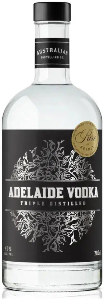 Australian Distilling Co Adelaide Vodka 700ml-Spirits-Australian Distilling Co-Afterpay-Alcohol-Delivery-Barrel-and-Batch-