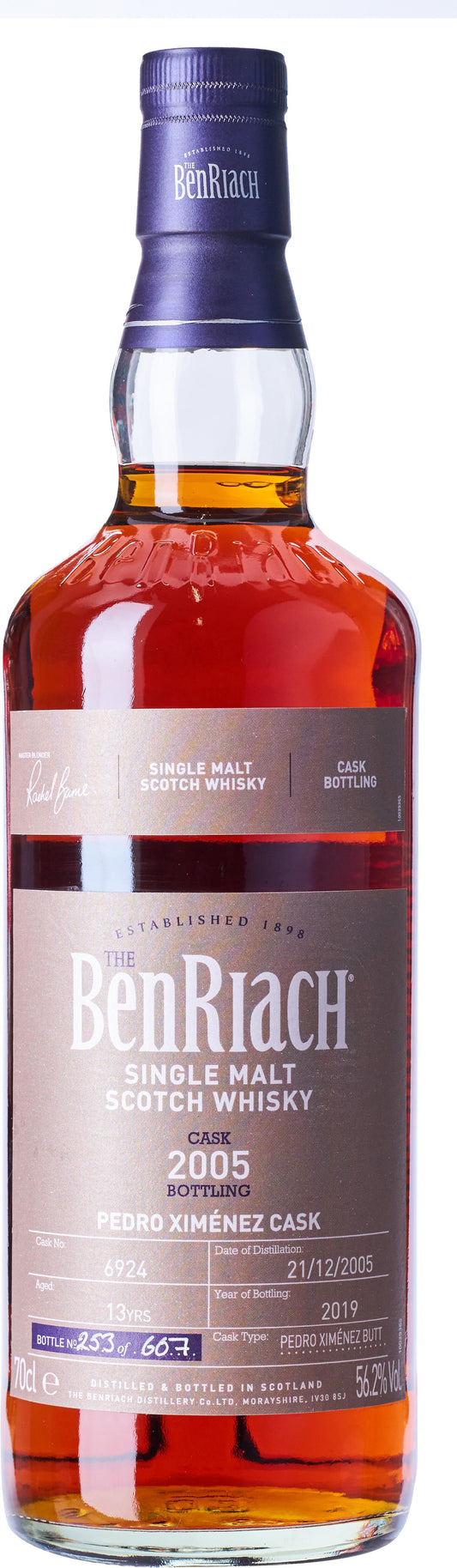 Benriach 13 Year Old Cask Strength Single Cask #69 Single Malt Whisky 700ml