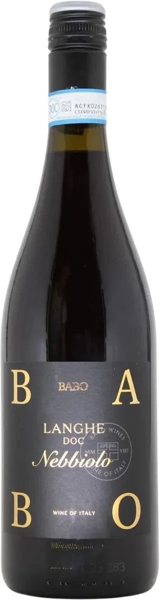 Buy Babo Langhe Nebbiolo 750ml Online at Barrel and Batch