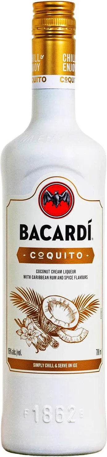 Bacardi Coquito Coconut Cream Liqueur 700ml-Spirits-Bacardi-Afterpay-Alcohol-Delivery-Barrel-and-Batch-