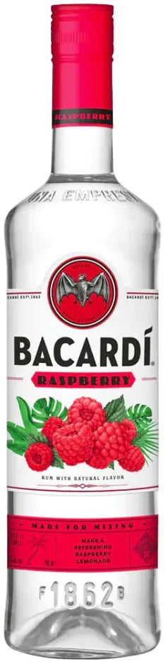 Bacardi Raspberry Rum 700ml-Spirits-Bacardi-Afterpay-Alcohol-Delivery-Barrel-and-Batch-
