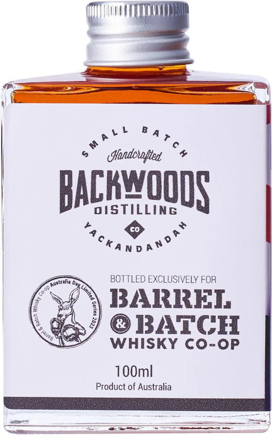 Backwoods Celebration Set 2022 Single Malt Whisky 100ml-Spirits-Backwoods-Afterpay-Alcohol-Delivery-Barrel-and-Batch-