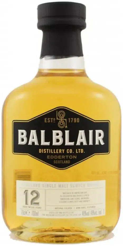 Balblair 12 Year Old Single Malt Scotch Whisky 700ml-Spirits-Balblair-Afterpay-Alcohol-Delivery-Barrel-and-Batch-