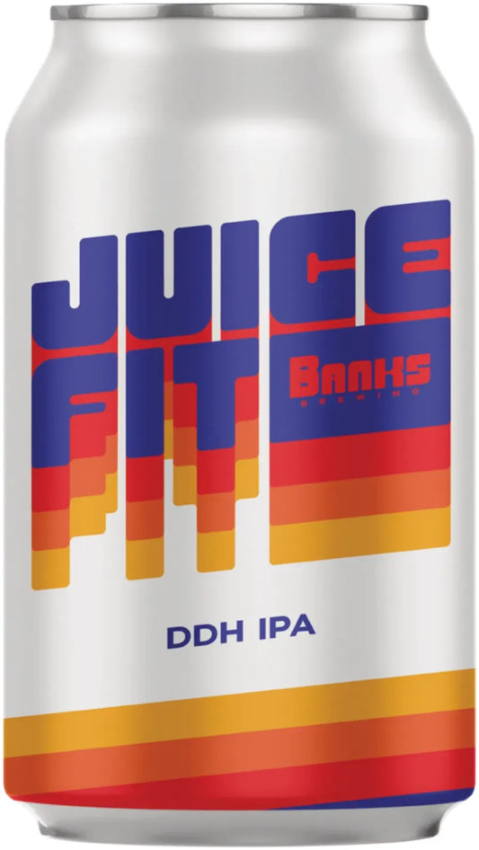 Banks Brewing Juice Fit DDH Hazy IPA Cans 355ml