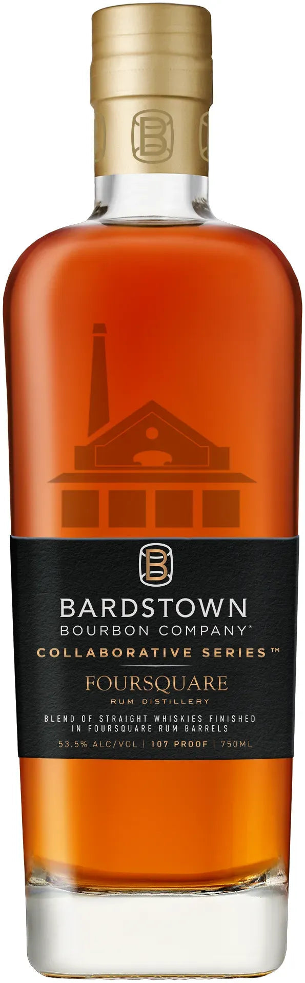 Bardstown Bourbon Co Collaborative Series Foursquare Blended Malt Bourbon750ml-Spirits-Bardstown Bourbon Co-Afterpay-Alcohol-Delivery-Barrel-and-Batch-