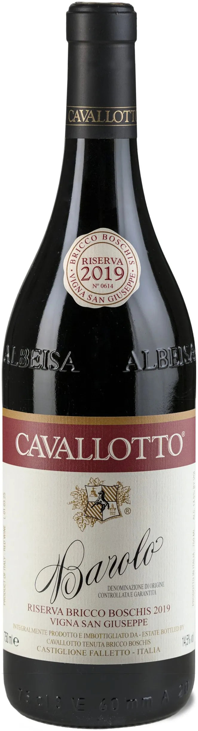 Cavallotto Barolo Riserva Bricco Boschis Vigna San Guiseppe 2019 750ml | Barrel & Batch
