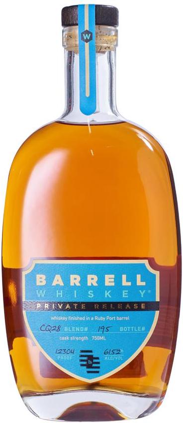 Barrell Craft Spirits Cask Strength CQ28 Ruby Port Whiskey 700ml