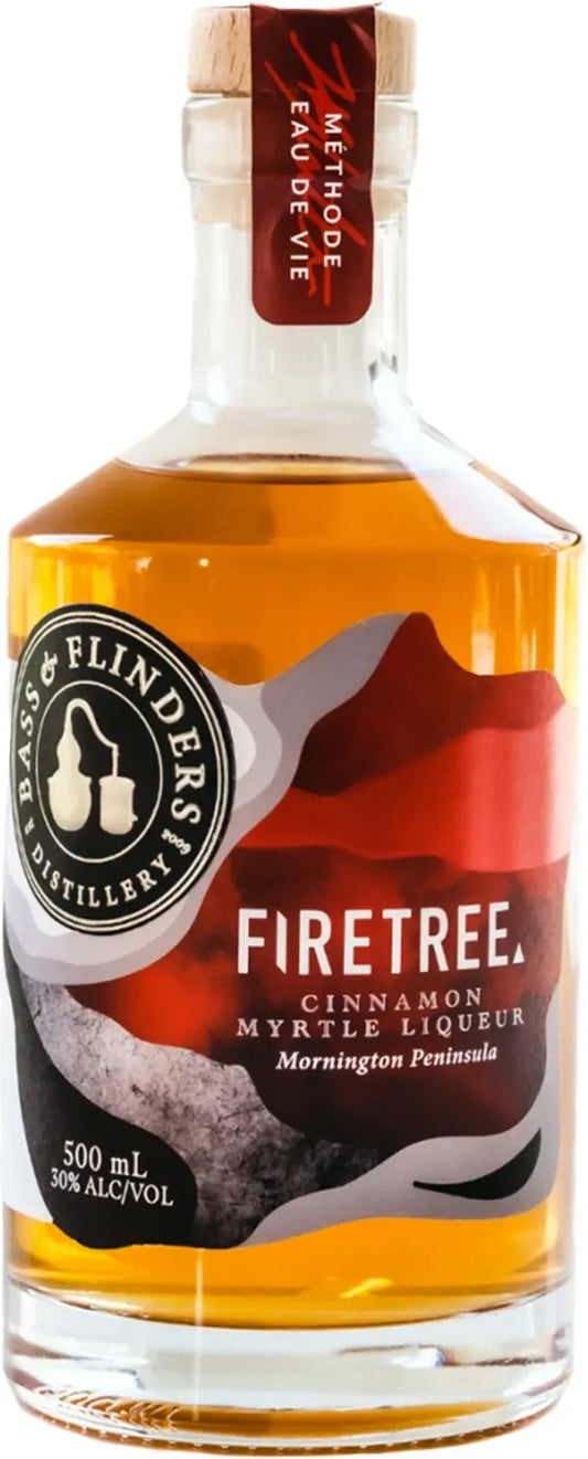 Bass And Flinders Firetree Cinnamon Myrtle Liqueur 500ml-Spirits-Bass And Flinders-Afterpay-Alcohol-Delivery-Barrel-and-Batch-