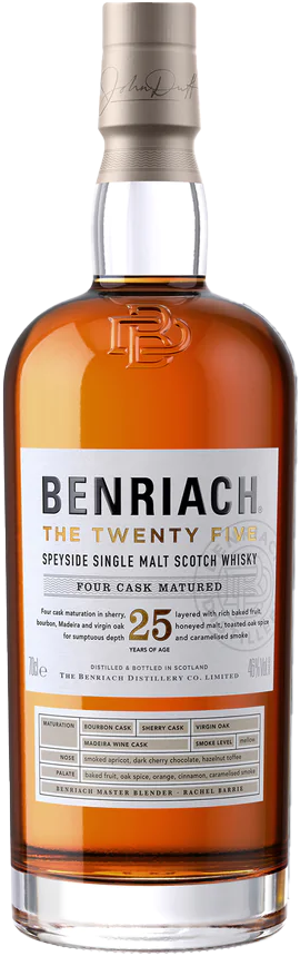 Benriach 25 Years Old Single Malt Whisky 700ml