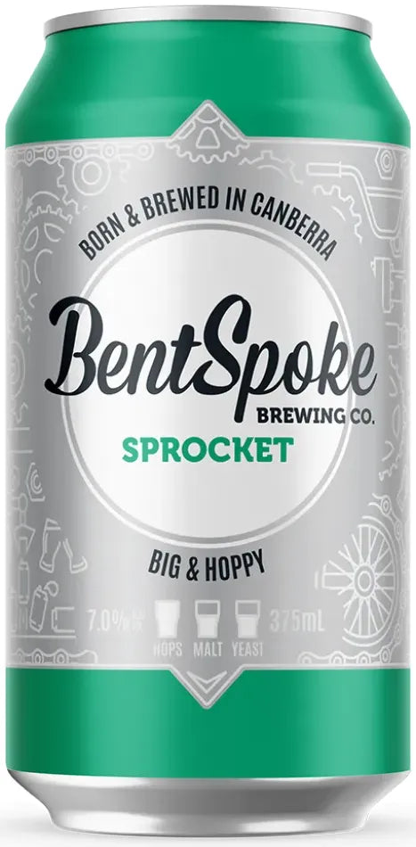 Bentspoke Brewing Co. Sprocket IPA Big & Hoppy 375ml