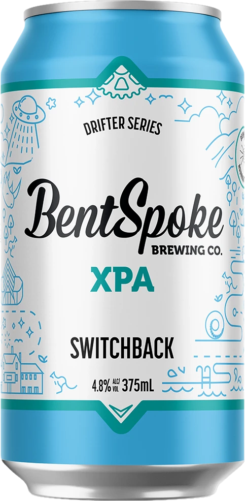 Bentspoke Brewing Co. Switchback XPA 4.8% 16 Pack Cans 375ml | Barrel & Batch