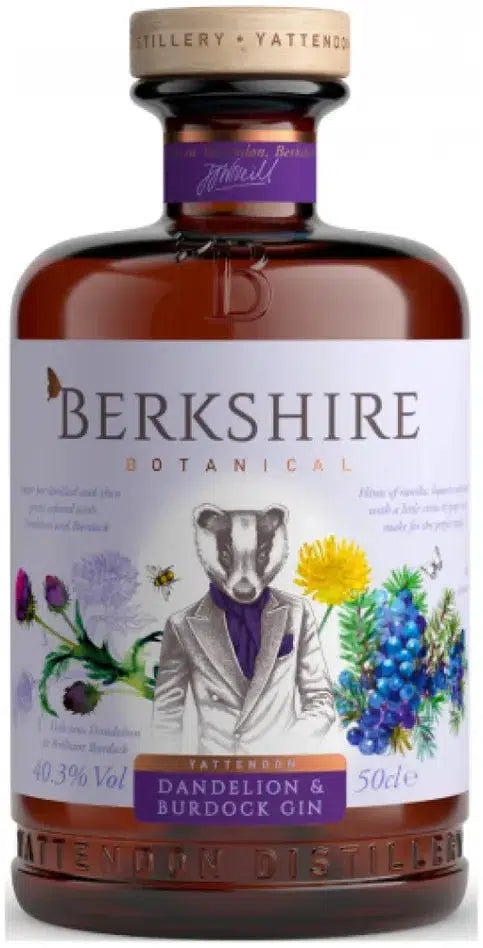 Berkshire Dandelion & Burdock Gin 500ml-Spirits-Berkshire-Afterpay-Alcohol-Delivery-Barrel-and-Batch-