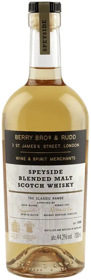 Berry Bros & Rudd Speyside Single Malt Scotch Whisky 700ml-Spirits-Berry Bros. & Rudd-Afterpay-Alcohol-Delivery-Barrel-and-Batch-