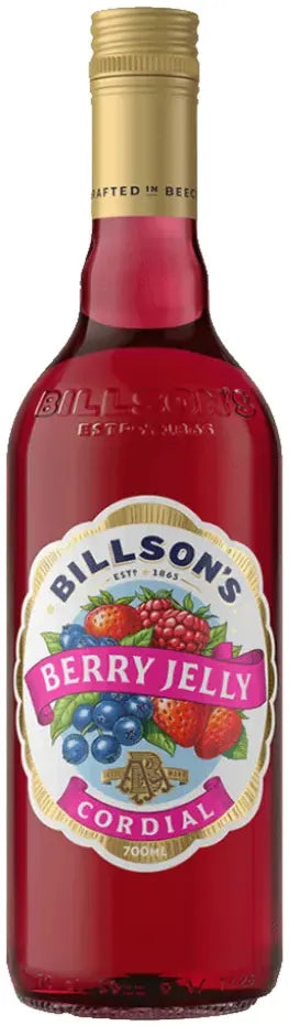 Billson's Berry Jelly Cordial 700ml-Non-Alcoholic-Billson's-Afterpay-Alcohol-Delivery-Barrel-and-Batch-