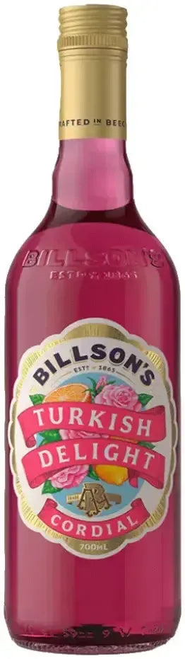 Buy Billson's Turkish Delight Cordial 700ml Online at Barrel and Batch