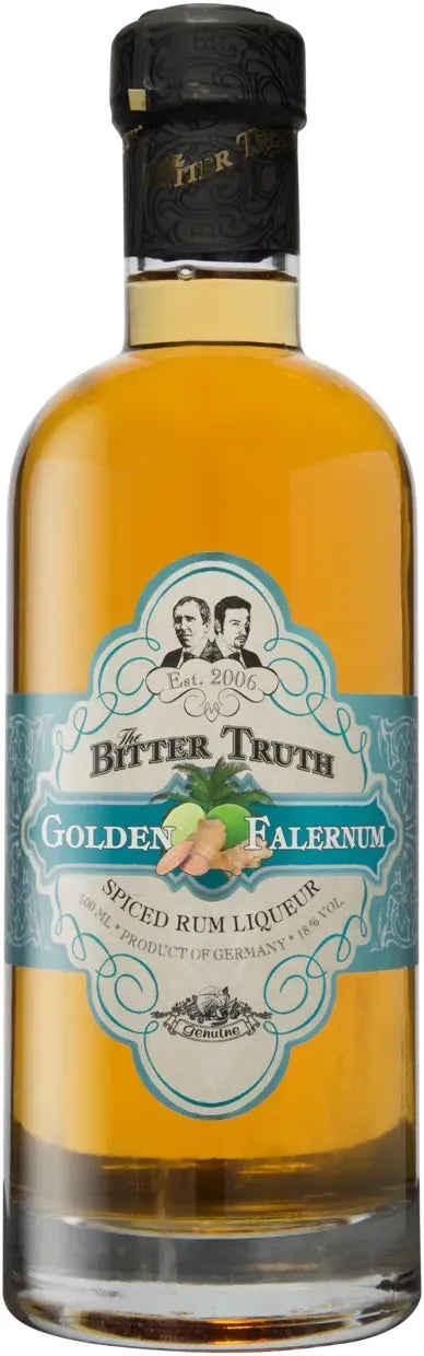 Bitter Truth Golden Falernum Liqueur 500ml-Spirits-Bitter Truth-Afterpay-Alcohol-Delivery-Barrel-and-Batch-