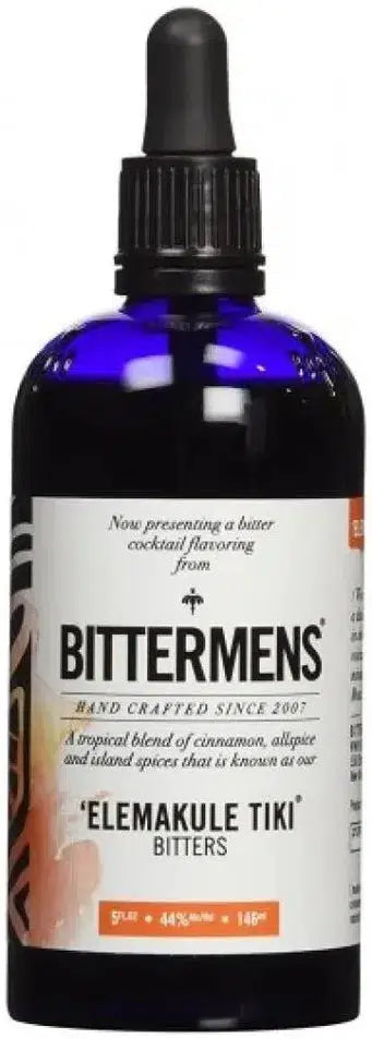 Bittermens Elemakule Tiki Bitters 148ml-Spirits-Bittermens-Afterpay-Alcohol-Delivery-Barrel-and-Batch-