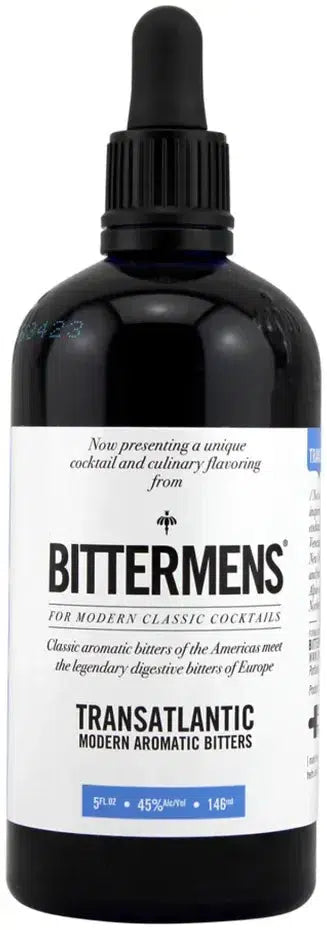 Bittermens Transatlantic Aromatic Bitters 148ml-Spirits-Bittermens-Afterpay-Alcohol-Delivery-Barrel-and-Batch-