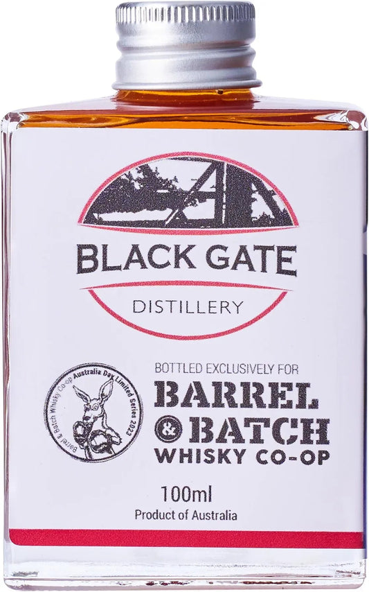 Black Gate Celebration Set 2022 Peated Single Malt Whisky 100ml-Spirits-Black Gate-Afterpay-Alcohol-Delivery-Barrel-and-Batch-
