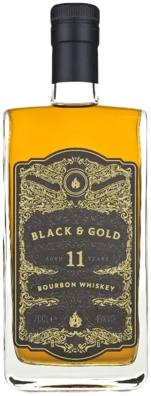 Black & Gold 11 Year Old Tennessee Bourbon Whiskey 700ml-Spirits-Black & Gold-Afterpay-Alcohol-Delivery-Barrel-and-Batch-