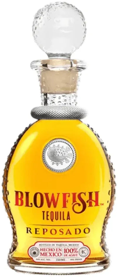 Blowfish Reposado Tequila 750ml-Spirits-Blowfish-Afterpay-Alcohol-Delivery-Barrel-and-Batch-