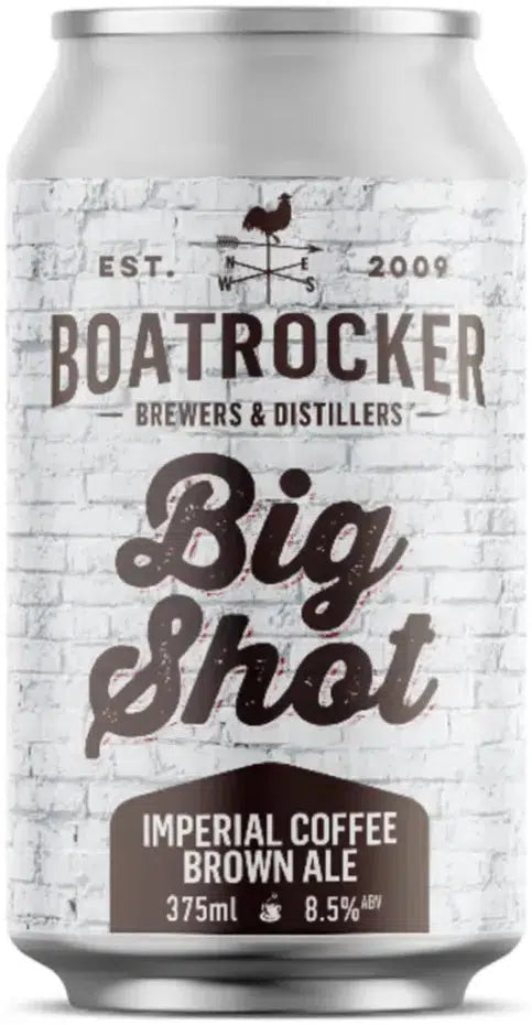 Boatrocker Big Shot Coffee Brown Ale 375ml-Beer-Boatrocker-Afterpay-Alcohol-Delivery-Barrel-and-Batch-