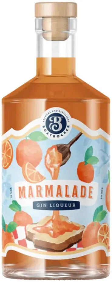 Boatrocker Marmalade Gin Liqueur 500ml-Spirits-Boatrocker-Afterpay-Alcohol-Delivery-Barrel-and-Batch-