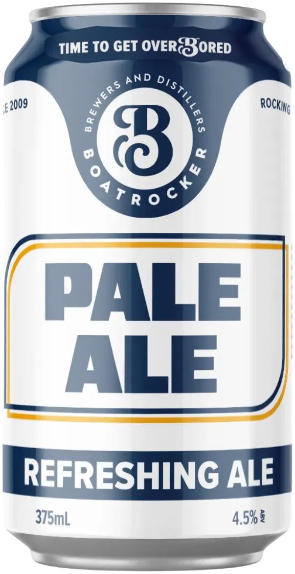 Boatrocker Pale Ale 4.5% 24 Pack Cans 375ml | Barrel & Batch