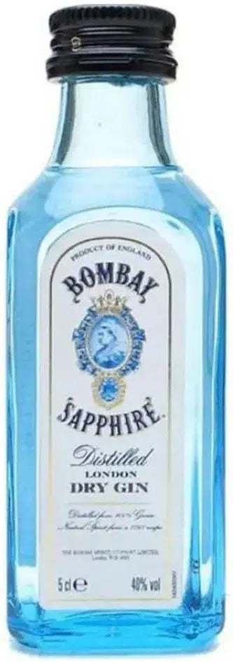 Bombay Sapphire London Dry Gin 50ml-Spirits-Bombay Sapphire-Afterpay-Alcohol-Delivery-Barrel-and-Batch-