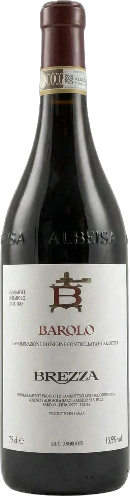 Brezza Barolo DOCG 2021 750ml | Barrel & Batch