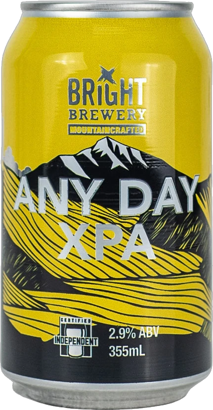 Bright Brewery Anyday Light XPA 2.9% 24 Pack Cans 355ml | Barrel & Batch