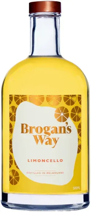 Brogan's Way Limoncello 500ml-Spirits-Brogan's Way-Afterpay-Alcohol-Delivery-Barrel-and-Batch-