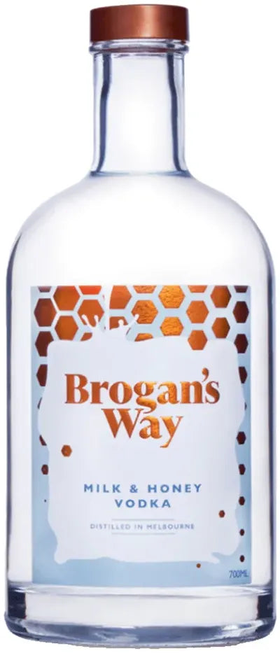 Brogan's Way Milk & Honey Vodka 700ml-Spirits-Brogan's Way-Afterpay-Alcohol-Delivery-Barrel-and-Batch-