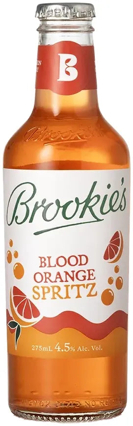 Brookie's Blood Orange Spritz Bottles 275ml | Barrel & Batch