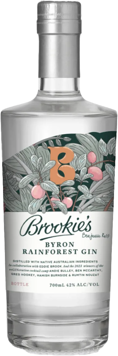 Brookie's Byron Rainforest Gin 700ml