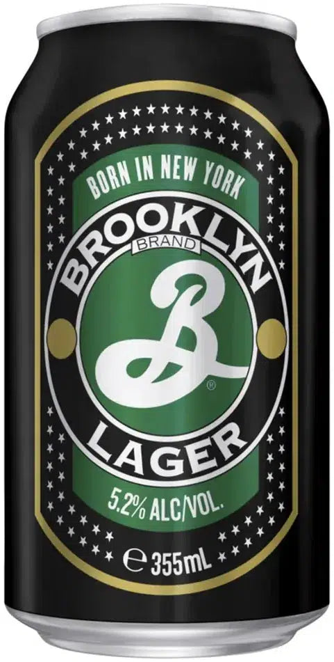 Buy Brooklyn Brewery Lager 355ml Online at Barrel and Batch