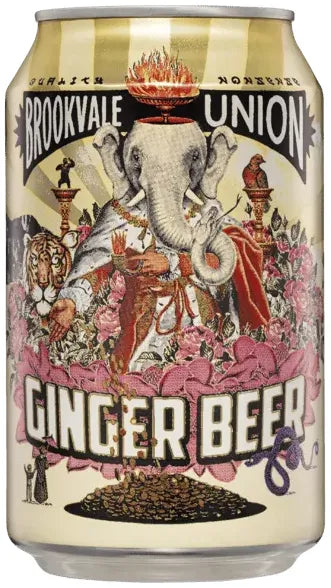 Brookvale Union Ginger Beer 30 Pack Cans 330ml-Beer-Brookvale Union-Afterpay-Alcohol-Delivery-Barrel-and-Batch-