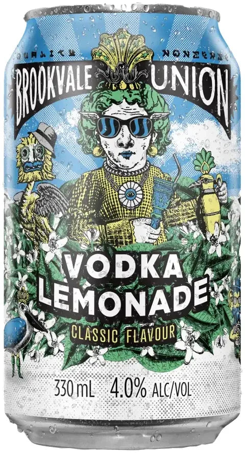 Brookvale Union Pub Classic Lemonade 330ml-Pre-Mixed Drinks-Brookvale Union-Afterpay-Alcohol-Delivery-Barrel-and-Batch-