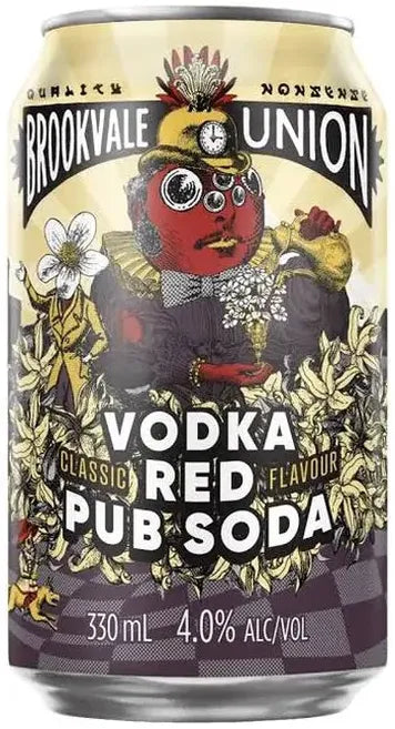 Buy Brookvale Union Red Pub Soda 330ml Online at Barrel and Batch