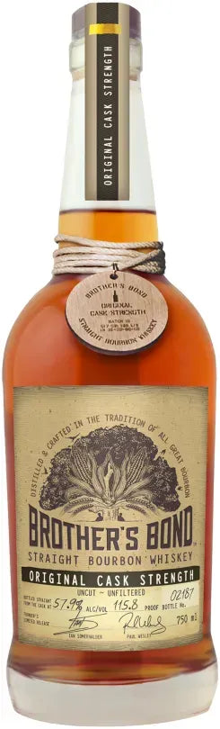 Brothers Bond Cask Strength Bourbon Whiskey 750ml-Spirits-Brothers Bond-Afterpay-Alcohol-Delivery-Barrel-and-Batch-
