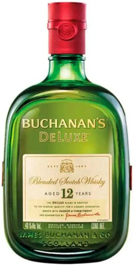 Buchanan's 12 Year Old Blended Scotch Whisky 1L-Spirits-Buchanan's-Afterpay-Alcohol-Delivery-Barrel-and-Batch-