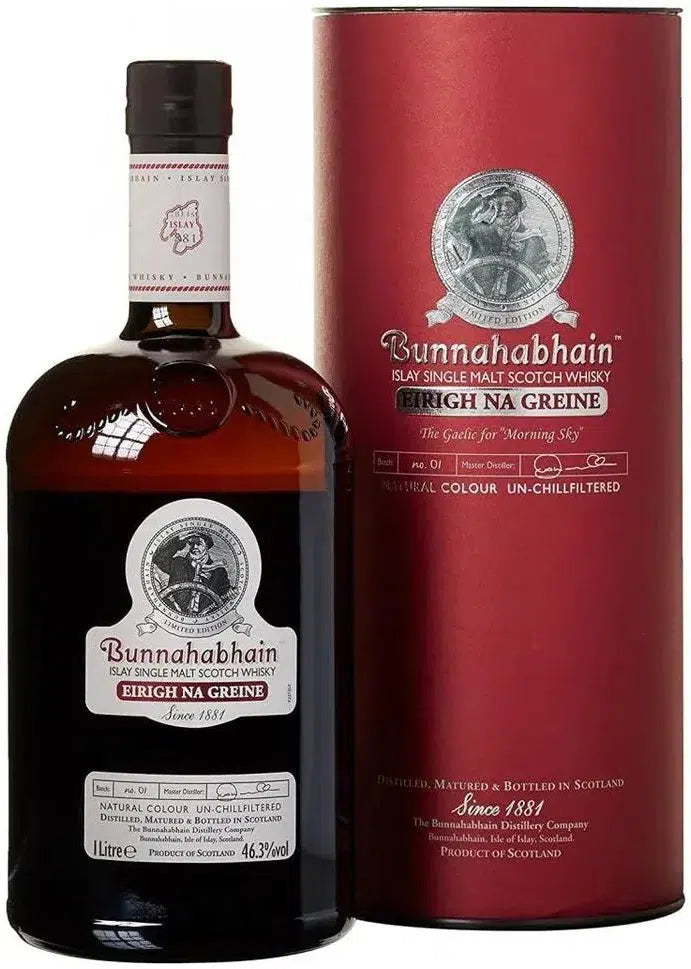 Bunnahabhain Eirigh Na Greine Single Malt Scotch Whisky 1L-Spirits-Bunnahabhain-Afterpay-Alcohol-Delivery-Barrel-and-Batch-