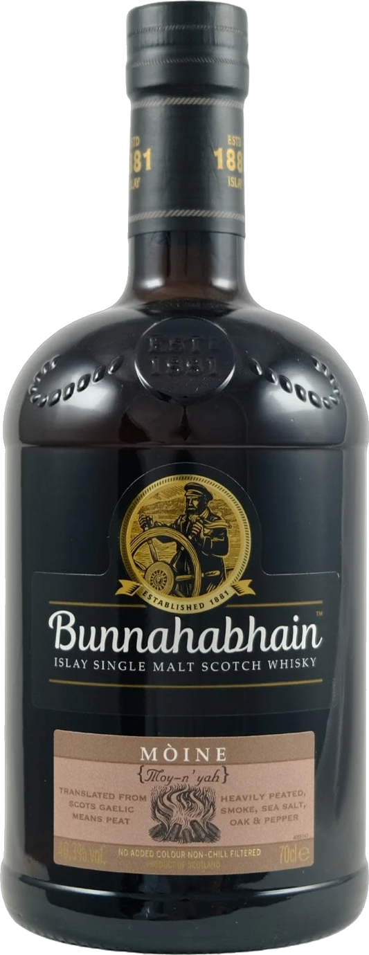 Bunnahabhain Mòine Islay Single Malt Scotch Whisky 700ml | Barrel & Batch