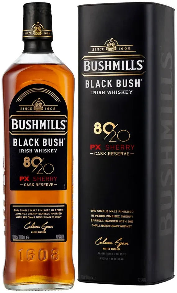 Bushmills Blackbush 80/20 PX Irish Whiskey 1L-Spirits-Bushmills-Afterpay-Alcohol-Delivery-Barrel-and-Batch-