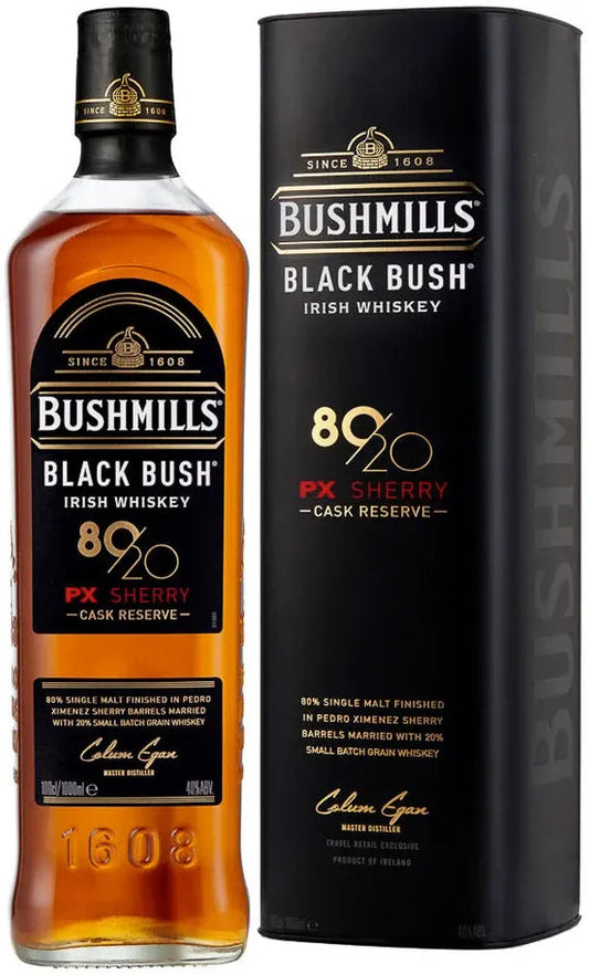 Bushmills Blackbush 80/20 PX Irish Whiskey 1L-Spirits-Bushmills-Afterpay-Alcohol-Delivery-Barrel-and-Batch-